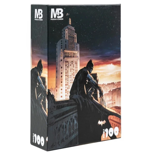Mabbels Puzzle 100 Parça Batman Gotham City PZL-389309