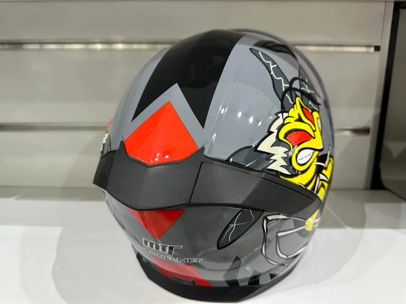 KASK MTS PRO 910 BEE GÜNEŞ GÖZLÜKLÜ GRİ - 3
