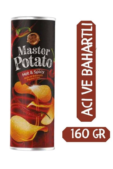 Master Patato Acı Ve Baharat Çeşnili 160gr Hot spicy