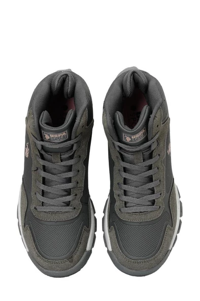 U.S Polo Assn. SAGAN HI WMN 3PR Kadın Outdoor Bot Gri 36-40 - 4