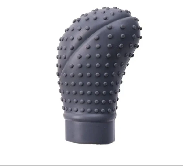 Balp Universal Gri Esnek Silikon Vites Topuzu Kılıfı