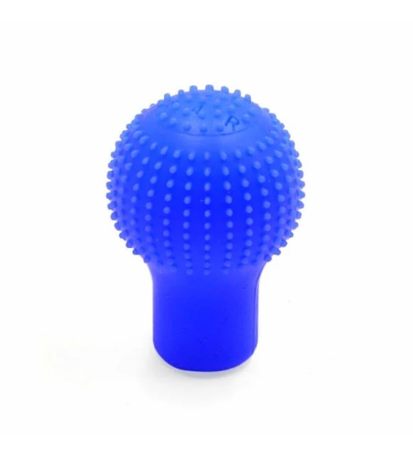 Balp Universal Mavi Yuvarlak Silikon Vites Topuzu Kılıfı