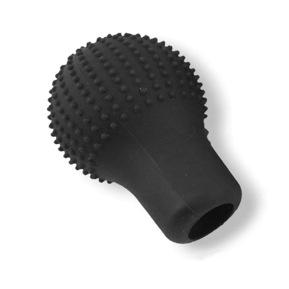 Balp Universal Siyah Yuvarlak Silikon Vites Topuzu Kılıfı