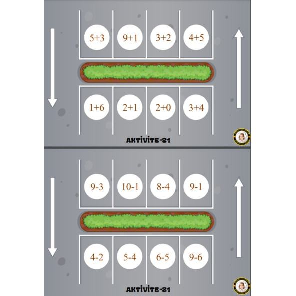KES-YAPIŞTIR YAZ-SİL Matematik Öğren (Okul Öncesi ve Birinci Sınıflar İçin) - Resim 4