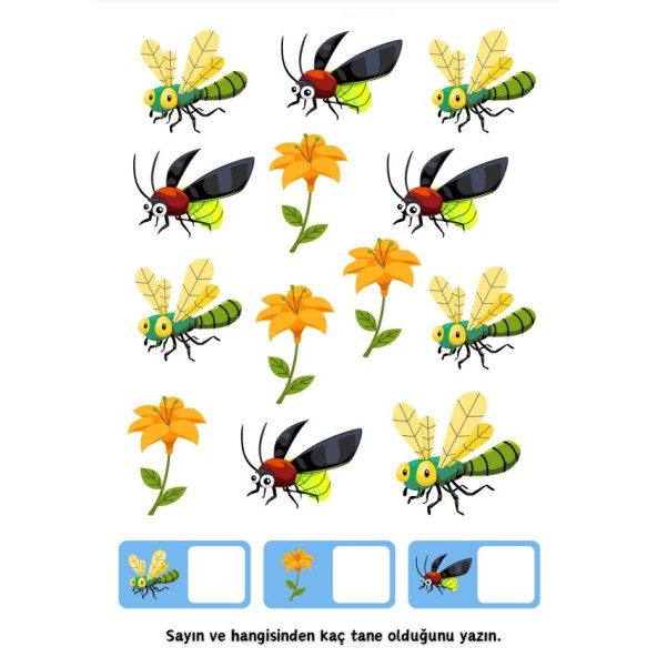 KES-YAPIŞTIR YAZ-SİL Matematik Öğren (Okul Öncesi ve Birinci Sınıflar İçin) - Resim 5
