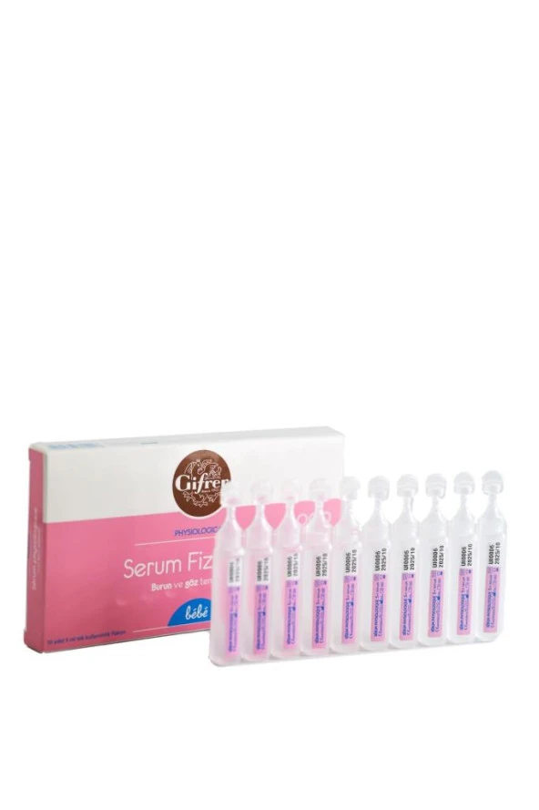 Gifrer Serum Fizyolojik 5 Ml 10 Flakon (SKT:01/2026) - 3