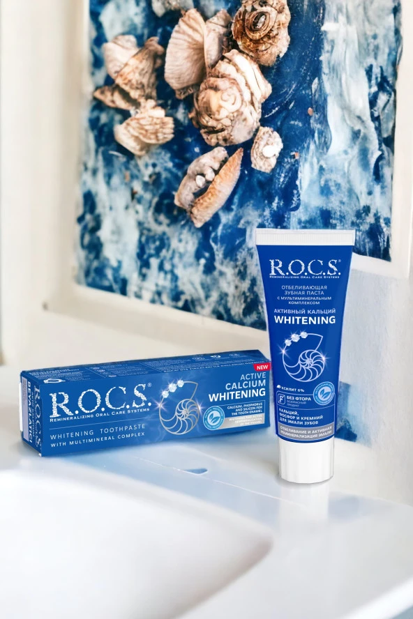 Rocs Aktif Kalsiyum Beyazlatıcı Diş Macunu – 94G - 4
