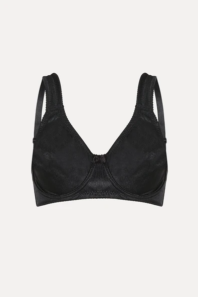 Siyah Simlex Geniş Askılı Toparlayıcı Sütyen ürün görseli 1