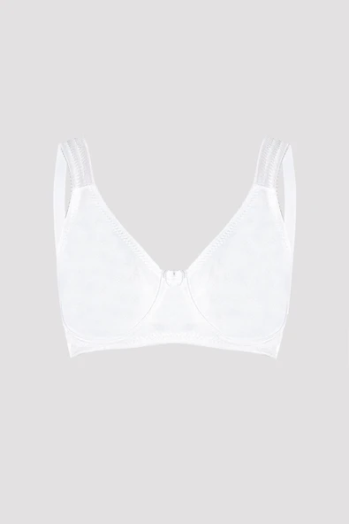 Beyaz Simlex Geniş Askılı Toparlayıcı Sütyen ürün görseli 1