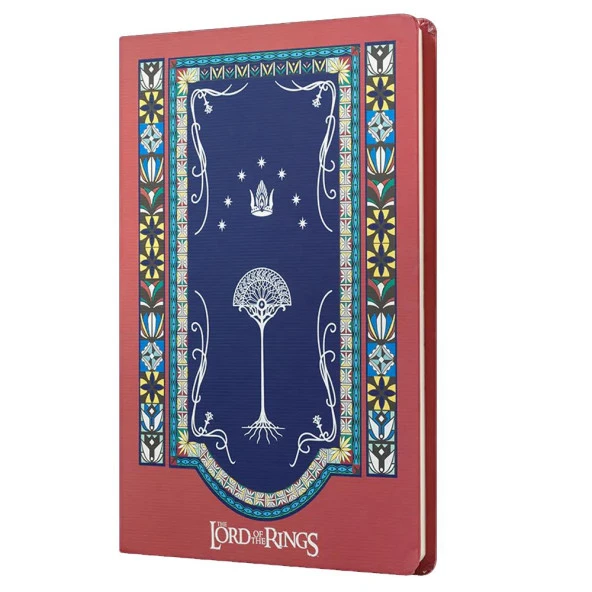 Mabbels Sert Kapak Butik Defter Lotr Maden Kapı Kırmızı 80 YP 15x21 DFT-388067