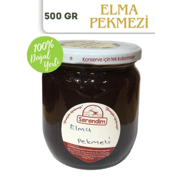 Ordu Organik Pazar Elma Pekmezi 500 GR