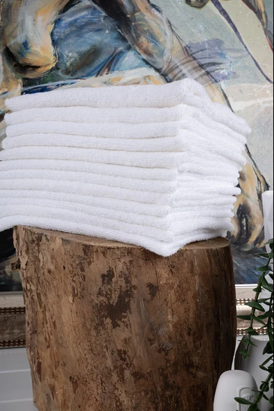 %100 Pamuk 1 Kilogram Toptan 30x50 Cm Havlu & Havlu Seti - 4