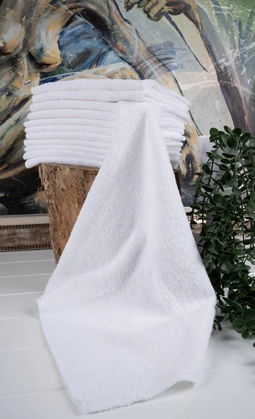 %100 Pamuk 1 Kilogram Toptan 30x50 Cm Havlu & Havlu Seti - 5