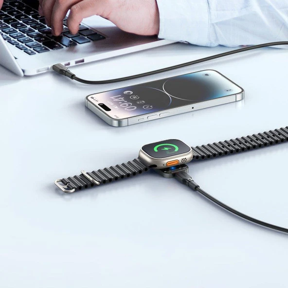 Mcdodo CH-2061 Apple Watch Akıllı Saat Kablosuz Şarj Cihazı - 2
