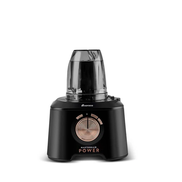 Karaca Mastermaid Power Max 11 in 1 Mutfak Robotu Black Copper 2500 W - 5