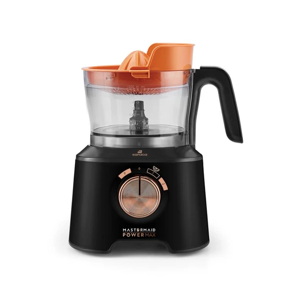 Karaca Mastermaid Power Max 11 in 1 Mutfak Robotu Black Copper 2500 W - 6
