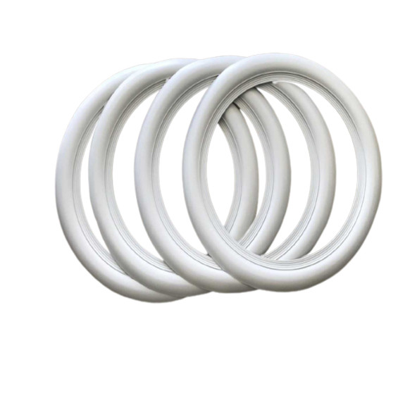 Atlas Marka Otomobil 13 Jant Lastik Yanağı Beyaz 4 Lü Set Yanak - 6