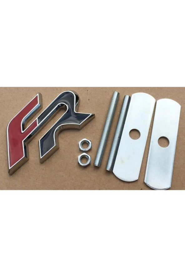 Seat Leon Ibiza Fr Logo Metal Ön Panjur Arma Vidalı Krom