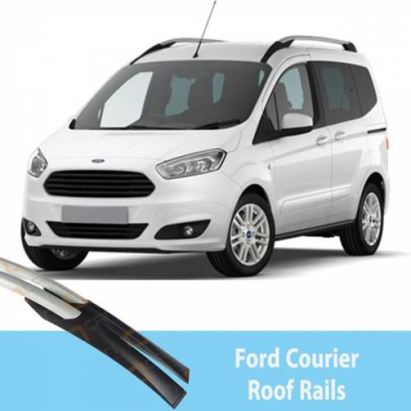 Ford Courier 2015-2024 Portbagaj Tavan Çıtası Taşıyıcı Alüminyum