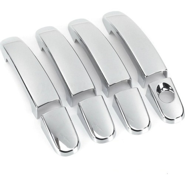 Focus 2.5 ( 2005-2008 ) Kapı Kolu Paslanmaz Çelik Krom 8 Parça 4 Kapı - Resim 2