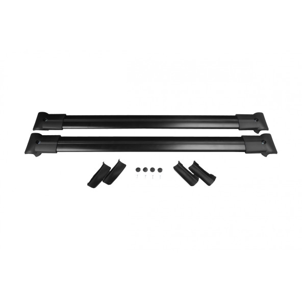 Fiat Fiorino Siyah Renk Çıta 2010-2023 Uyumlu Port Bagaj Ara Atkı Tavan Barı Arabar 122 Cm - 7