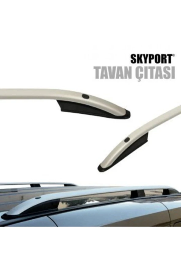 Vw Caddy Kısa Şase Gri Renk 2010-2020 Tavan Çıtası Orjinal Ürün Port Bagaj Roof