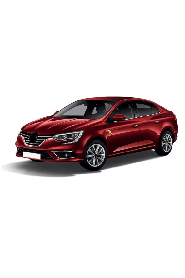Renault Megane 4 ( 2016-2020 ) Yan Çamurluk Sinyal Kromu 2 Parça Paslanmaz Çelik - 3