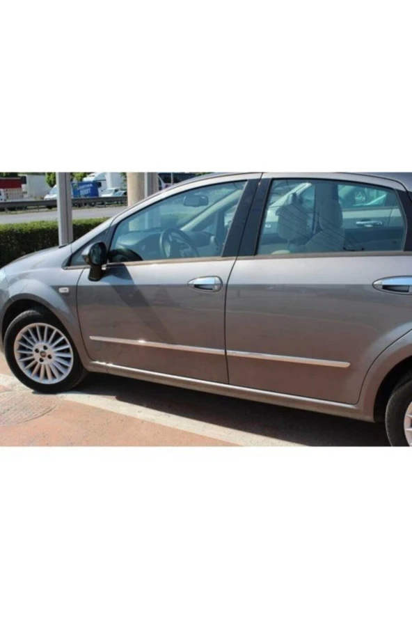 Fiat Linea Krom Yan Kapı Çıtası 4 Parça 2009-2019 Paslanmaz Çelik Krom