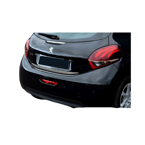 Peugeot 208 Uyumlu Krom Bagaj Alt Çıtası Paslanmaz Çelik ürün görseli