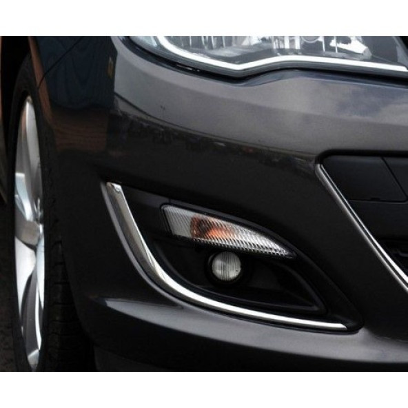 Opel Astra J Krom Sis Farı Çerçevesi 2 Parça 2012 ve Üzeri