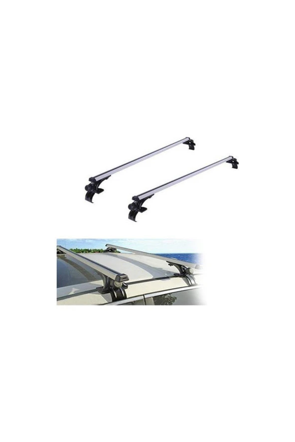 Hyundai Era ( 2006-2013 ) 3 Aparatlı Oluksuz Tip Port Bagaj Tavan Çıtası Ara Atkı Barı Çıta - 3