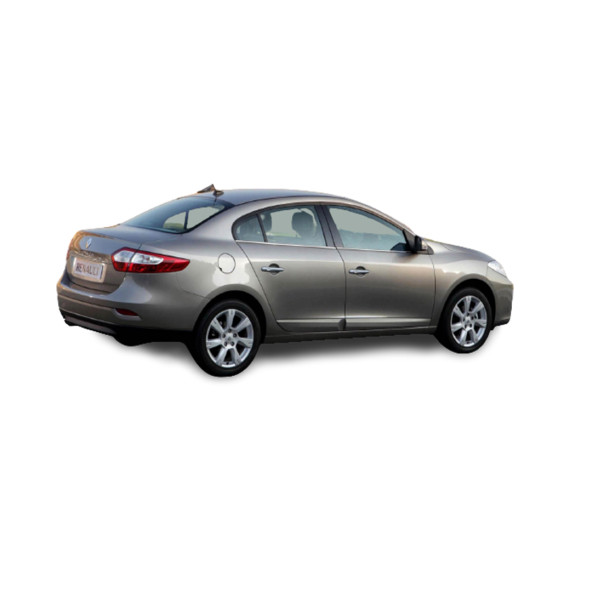 Renault Fluence Krom Cam Çıtası 2010-2018 Paslanmaz Çelik 4 Parça - 2
