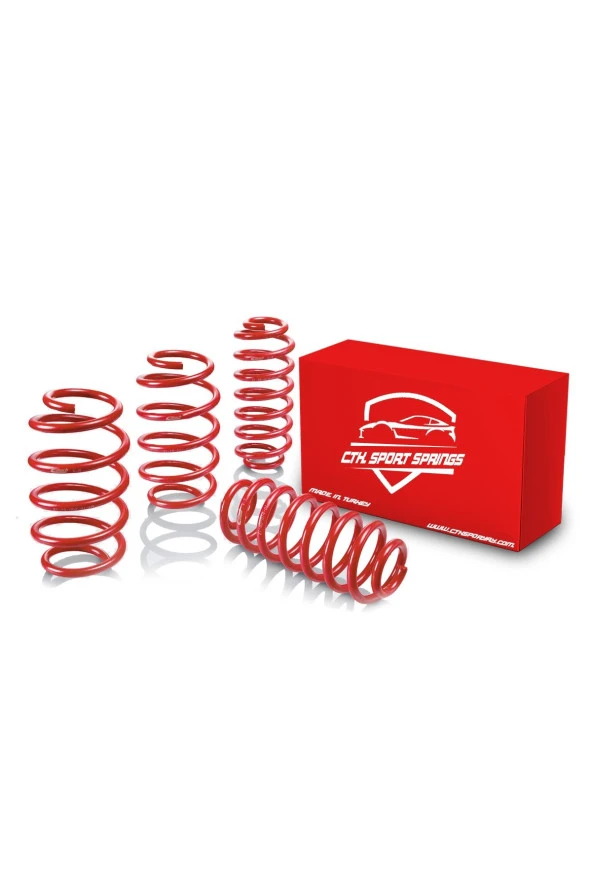 Renault Symbol (98-2004 ) 50 Mm Spor Helezon Yay Spor Springs 4 Lü Set