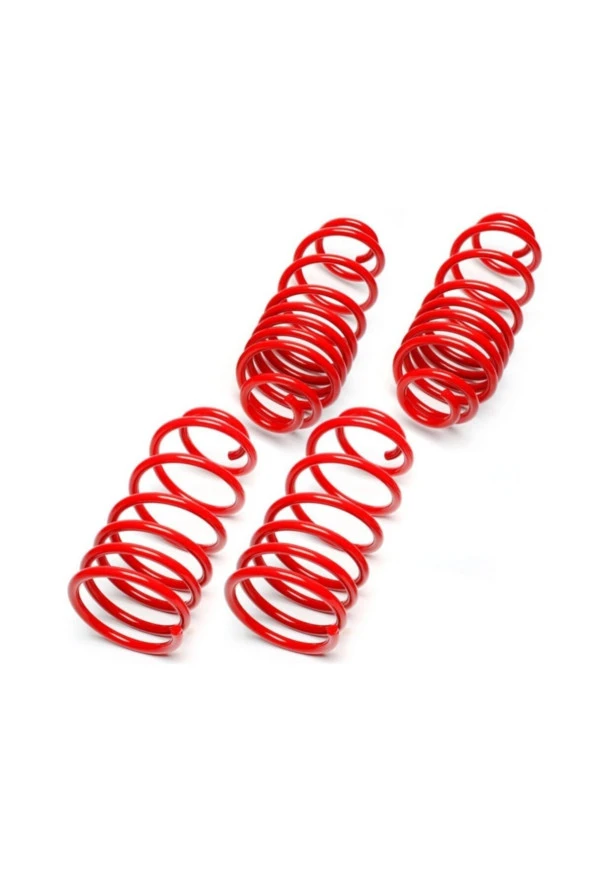 Audi A3 (2004-2011) 50 Mm Spor Helezon Yay Ctk Spor Springs 4lü Set - Resim 2