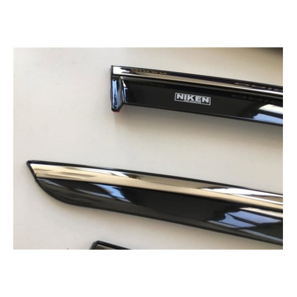 Niken Marka Vw Tiguan 2010-2015 Kromlu Cam Rüzgarlığı 4lü Mugen - 5
