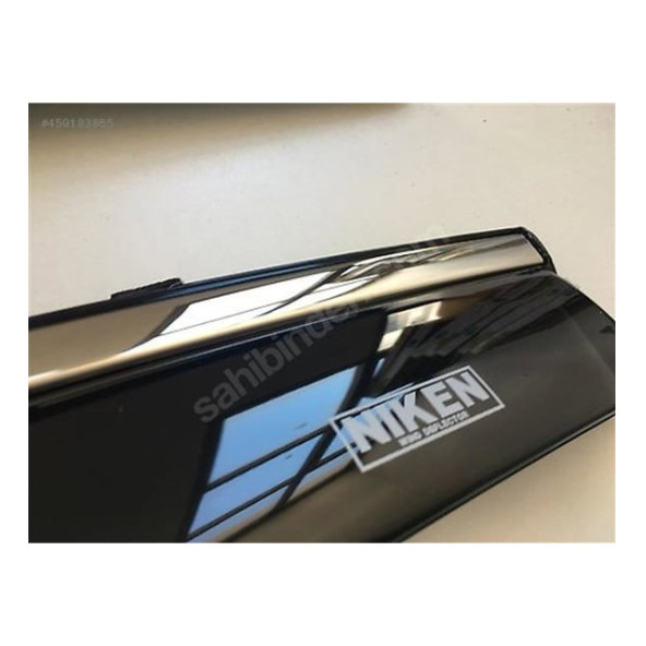 Niken Marka Vw Tiguan 2010-2015 Kromlu Cam Rüzgarlığı 4lü Mugen - 6