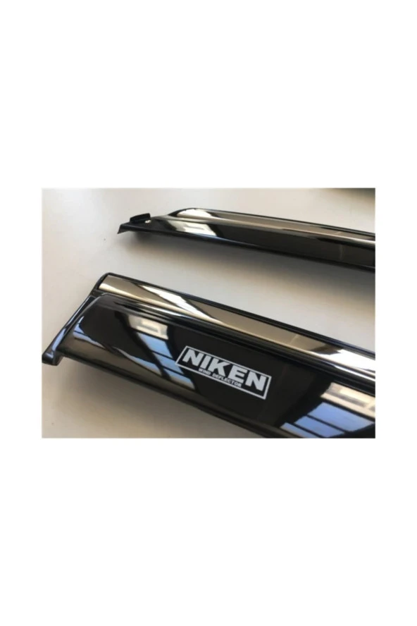 Fiat Linea 2007-2019 Kromlu Cam Rüzgarlığı 4lü Mugen - Resim 2