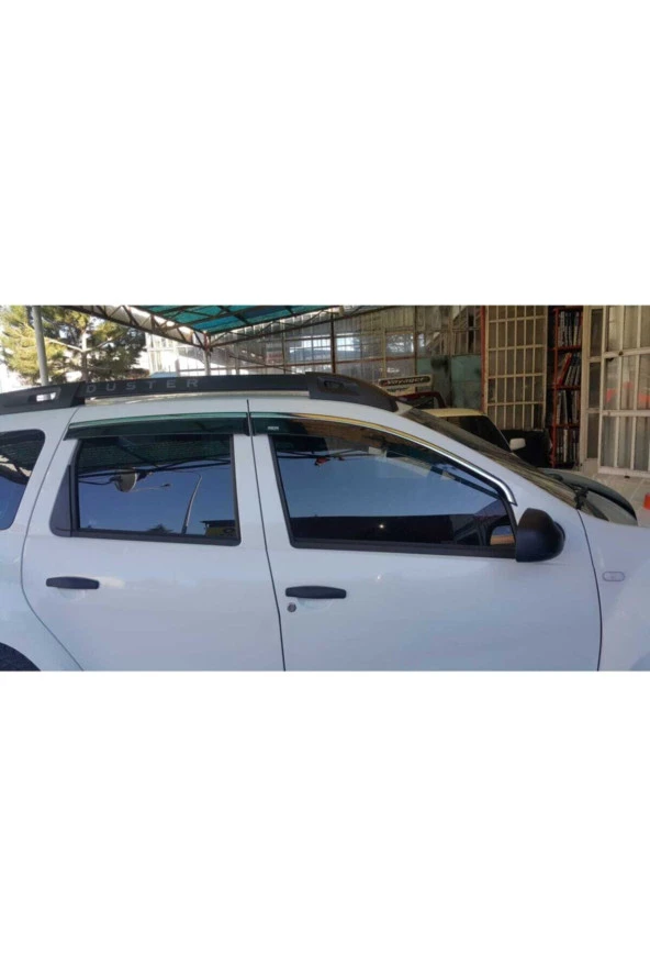 Dacia Duster 2015 2016 2017 Model Nıken Kromlu Cam Rüzgarlığı - Resim 2