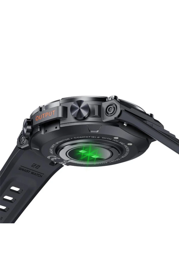 Sesli Görüşme Bildirim Görüntüleme Özellikli 1.85" Ip67 Full Ekran Akıllı Saat - 4