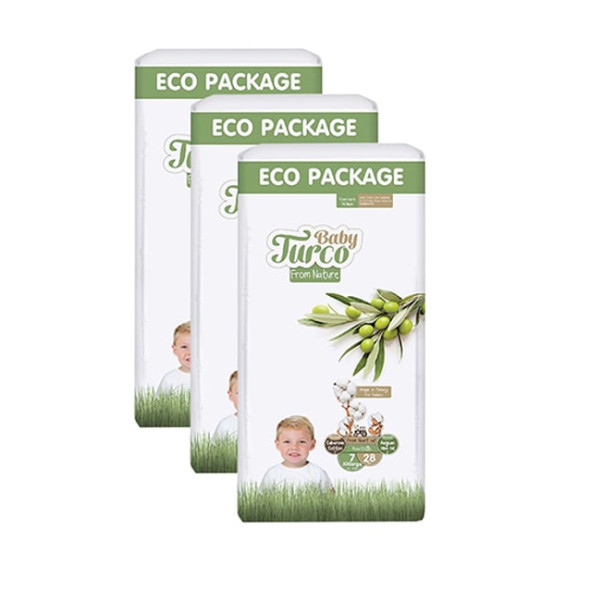 Baby Turco Doğadan 7 Numara XX Large 84'lü Bebek Bezi