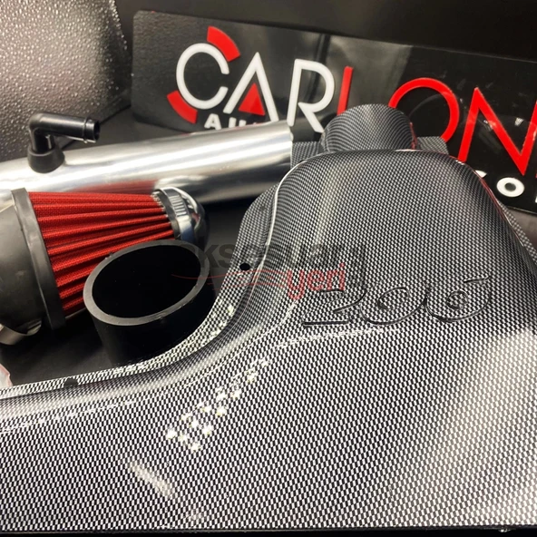 Peugeot 206 Uyumlu Spor Carbon Hava Filtre Kiti Seti - Profesyonel Ürün - 5