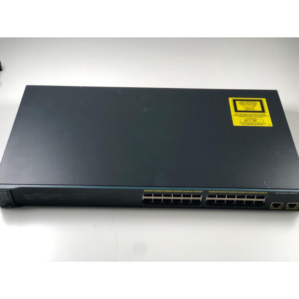 cisco - WS-C2960-24TT-L (İKİNCİ EL)