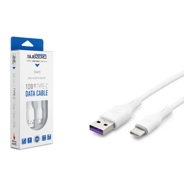 Tecno Camon 18 Uyumlu CL67 20W 3.4A TYPE-C / Usb Kablo 1 metre