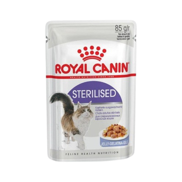 Royal Canin Sterilised Jelly Pouch Kısırlaştırılmış Yetişkin Kedi Yaş Maması 85 G