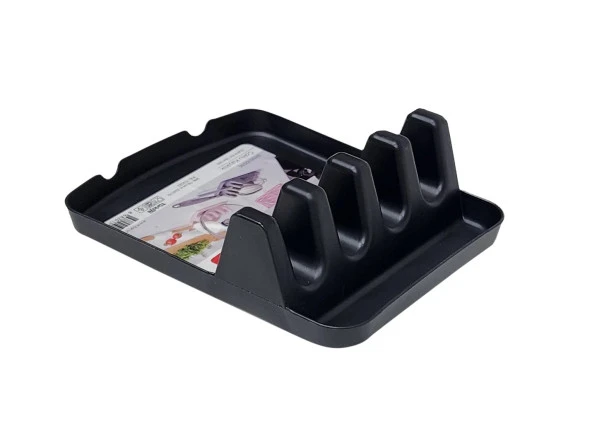 Gia Siyah Mutfak Çoklu Kaşıklık - 4