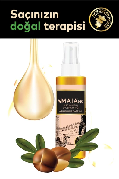 Argan Saç Bakım Yağı 120 Ml - 3