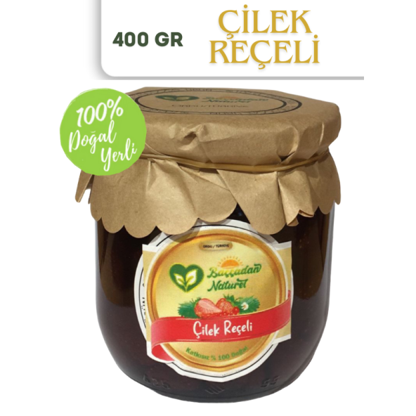 Ordu Organik Pazar Çilek Reçeli 400 GR