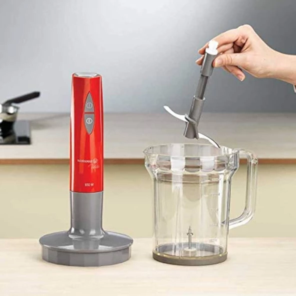 KORKMAZ VERTEX KIRMIZI BLENDER SETİ - 3