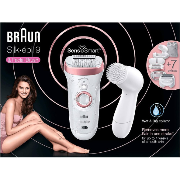 BRAUN SILK-EPIL9 9880 SENSOSMART EPİLASYON CİHAZI - 5
