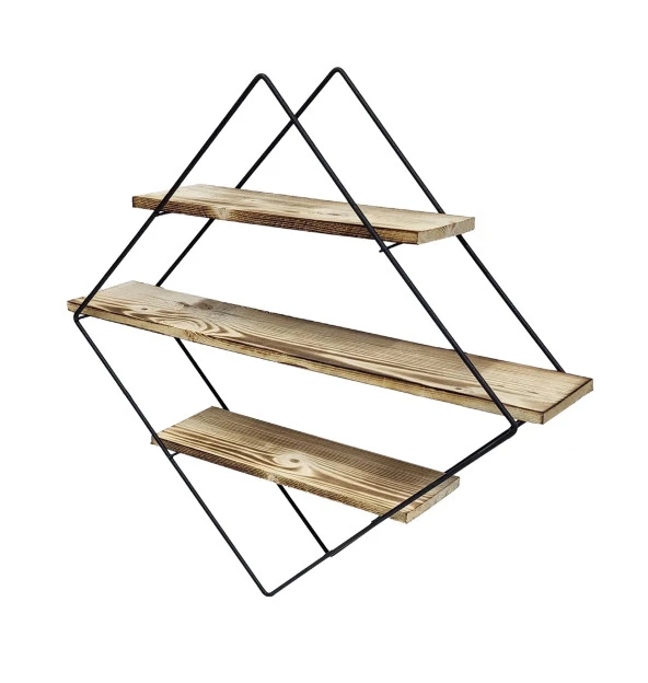 Gia Concept Üçgen Dekoratif Duvar Rafı - 3